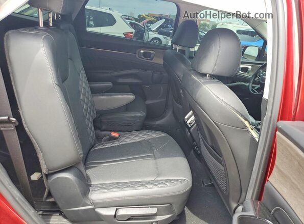 5XYRKDLF5PG214964 2023 KIA SORENTO Red Սալոնի հետևի տեսք