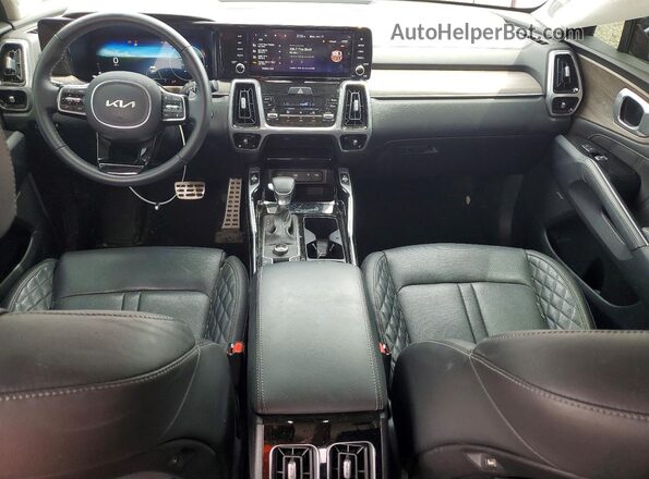 5XYRKDLF5PG214964 2023 KIA SORENTO Red Առջևի վահանակի տեսք