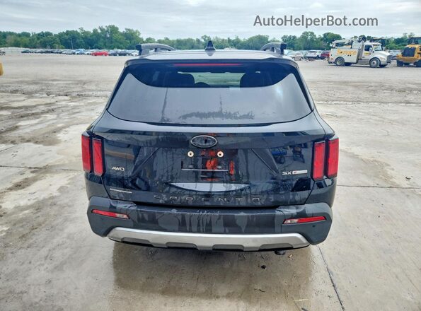 5XYRKDLF7MG016334 2021 KIA SORENTO Black Rear view