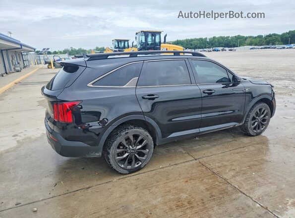 5XYRKDLF7MG016334 2021 KIA SORENTO Black Rear right