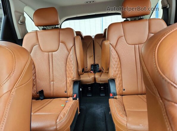 5XYRKDLF7MG016334 2021 KIA SORENTO Black Rear seats view