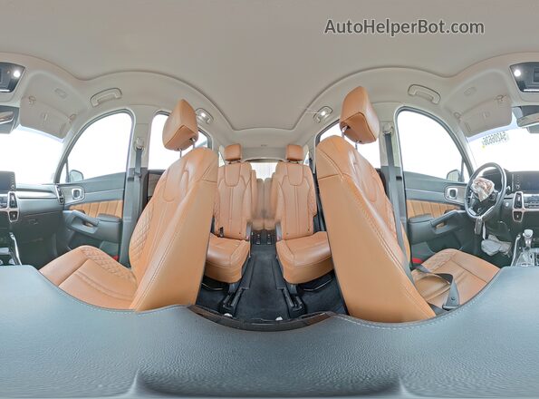 5XYRKDLF7MG016334 2021 KIA SORENTO Black 360 interior view
