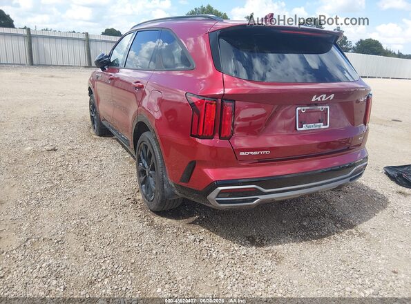 5XYRKDLF7PG238330 2023 KIA SORENTO Red Trasero izquierdo