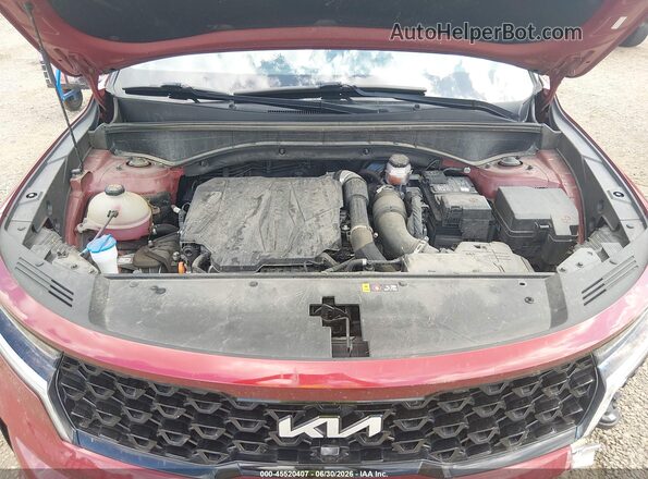 5XYRKDLF7PG238330 2023 KIA SORENTO Red Vista trasera