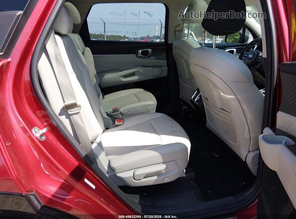 5XYRKDLF8MG017962 2021 KIA SORENTO Red Вид наклейки з VIN-кодом