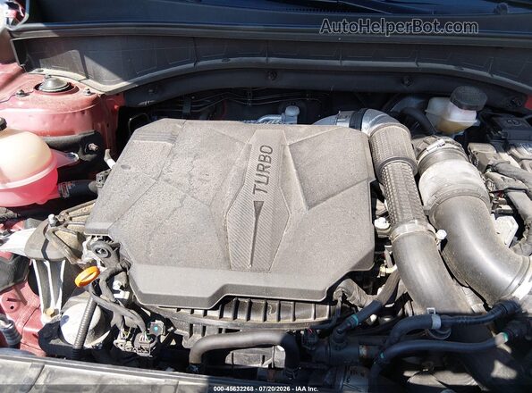 5XYRKDLF8MG017962 2021 KIA SORENTO Red Вид ззаду