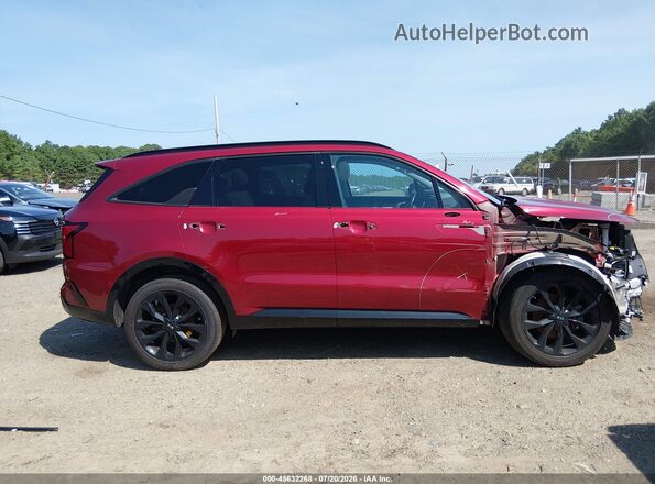 5XYRKDLF8MG017962 2021 KIA SORENTO Red Панорамний вид салону 360°