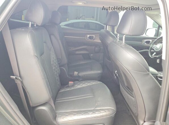5XYRKDLF8MG036642 2021 KIA SORENTO Зеленый Вид задней части салона