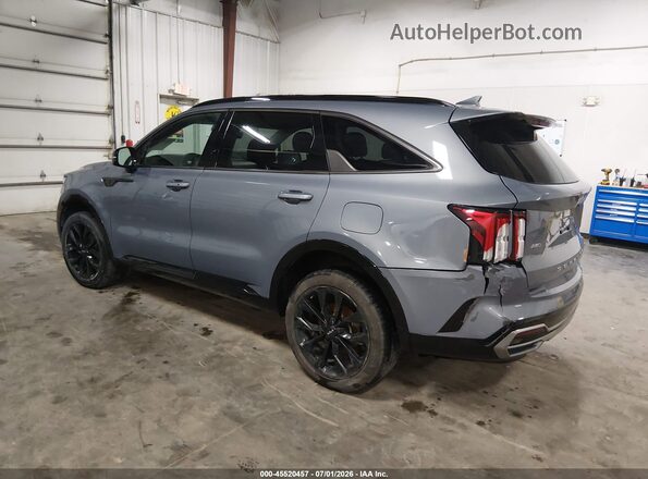 5XYRKDLF8NG076947 2022 KIA SORENTO Light Blue Հետևի ձախ