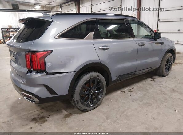 5XYRKDLF8NG076947 2022 KIA SORENTO Light Blue Հետևի աջ