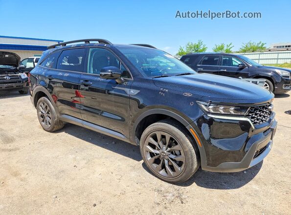5XYRKDLF9MG057757 2021 KIA SORENTO Black წინა მარჯვენა
