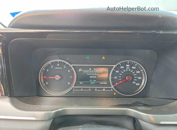 5XYRKDLF9NG110653 2022 KIA SORENTO Gray ხელსაწყოთა პანელის ხედი