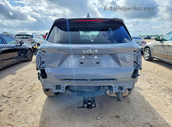 5XYRKDLF9NG110653 2022 KIA SORENTO Gray უკანა ხედი