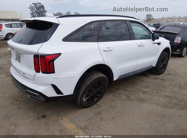 5XYRKDLF9NG135231 2022 KIA SORENTO White Задня права чверть