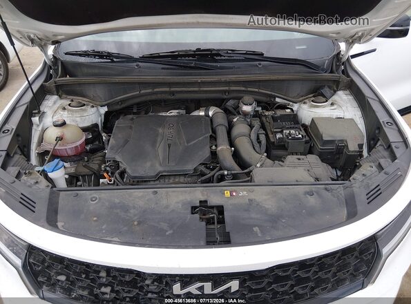 5XYRKDLF9NG135231 2022 KIA SORENTO White Вид ззаду