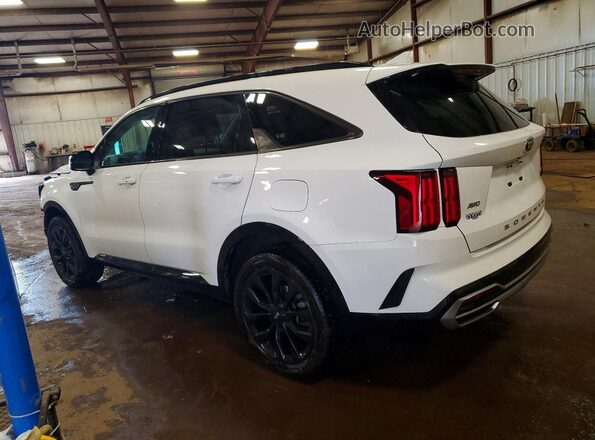 5XYRKDLFXMG050557 2021 KIA SORENTO White Tył lewy