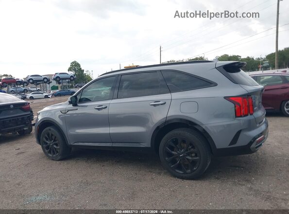5XYRKDLFXNG081387 2022 KIA SORENTO Gray Vista interior de 360 grados