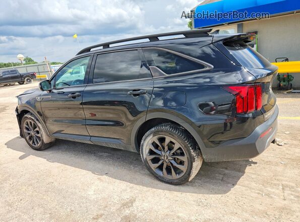 5XYRKDLFXPG167138 2023 KIA SORENTO Black უკანა მარცხენა