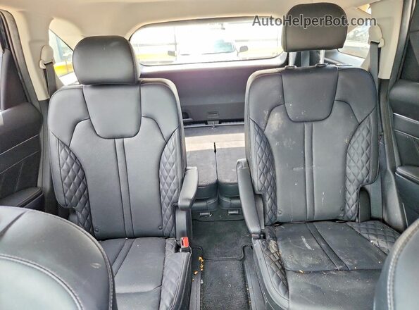 5XYRKDLFXPG167138 2023 KIA SORENTO Black უკანა სავარძლების ხედი