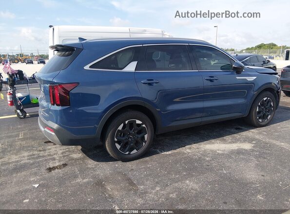 5XYRL4JC0RG282016 2024 KIA SORENTO Blue უკანა მარჯვენა