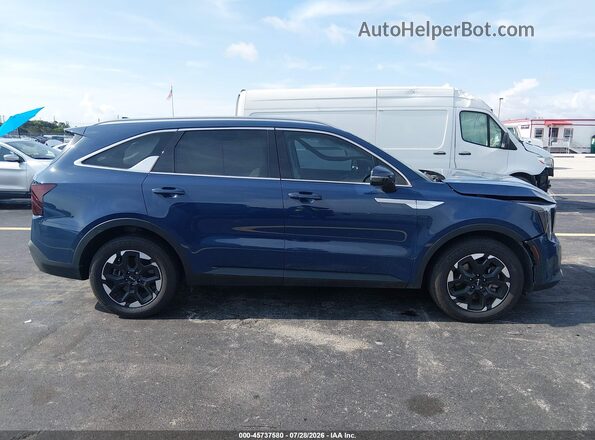 5XYRL4JC0RG282016 2024 KIA SORENTO Blue უკანა სალონის ხედი