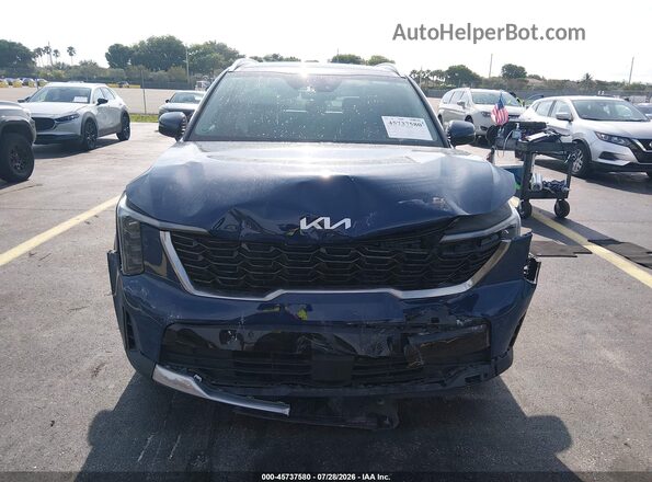 5XYRL4JC0RG282016 2024 KIA SORENTO Blue ხელსაწყოთა პანელის ხედი