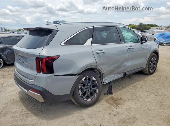 5XYRL4JC0SG345945 2025 KIA SORENTO Gray Задня права чверть
