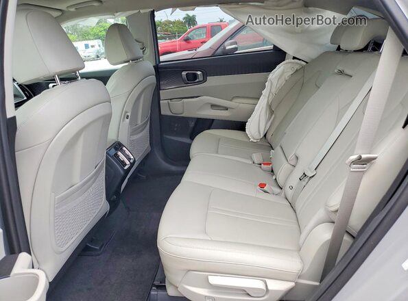 5XYRL4JC0SG345945 2025 KIA SORENTO Gray Вид задніх сидінь