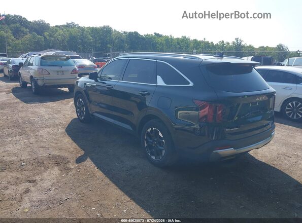 5XYRL4JC0SG377164 2025 KIA SORENTO Black Задня ліва чверть