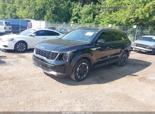 5XYRL4JC0SG377164 2025 KIA SORENTO Black Передня ліва чверть