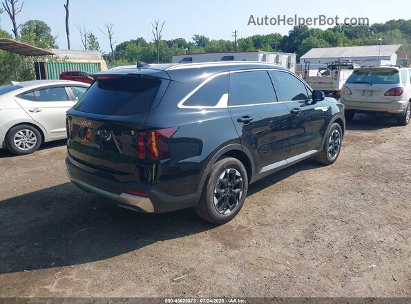 5XYRL4JC0SG377164 2025 KIA SORENTO Black Задня права чверть