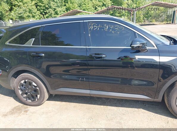 5XYRL4JC0SG377164 2025 KIA SORENTO Black Вид спереду