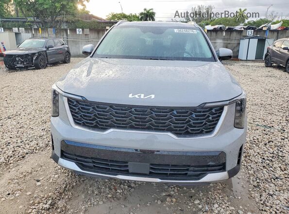 5XYRL4JC0SG378363 2025 KIA SORENTO Silver Vista frontal