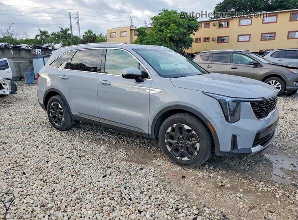 5XYRL4JC0SG378363 2025 KIA SORENTO Silver Delantero derecho
