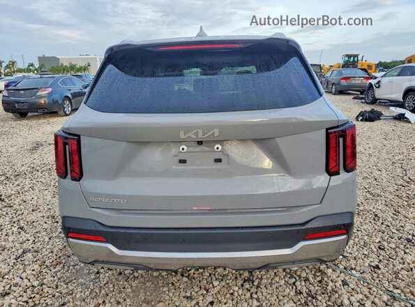 5XYRL4JC0SG378363 2025 KIA SORENTO Silver Vista trasera