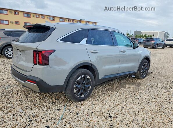 5XYRL4JC0SG378363 2025 KIA SORENTO Silver Trasero derecho