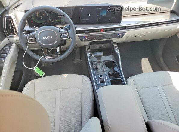 5XYRL4JC0SG405531 2025 KIA SORENTO Black Вид панелі приладів