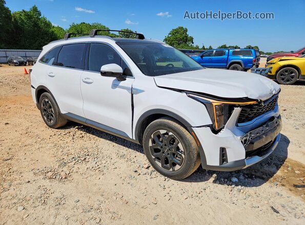 5XYRL4JC1RG262129 2024 KIA SORENTO Белый Передняя правая четверть