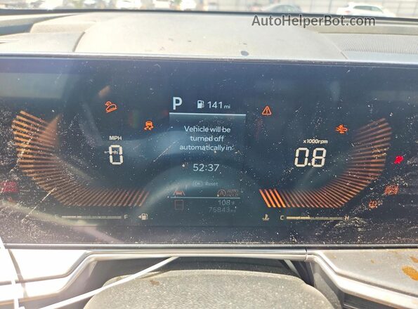 5XYRL4JC1RG290562 2024 KIA SORENTO Black Սարքավորումների վահանակի տեսք