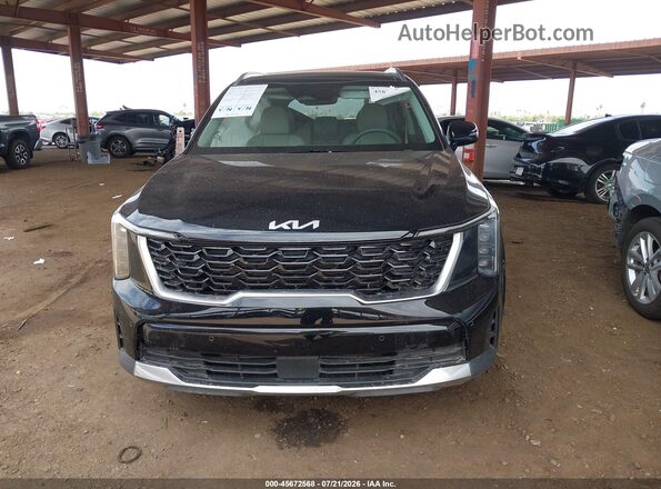 5XYRL4JC1SG369557 2025 KIA SORENTO Black Vista interior trasera