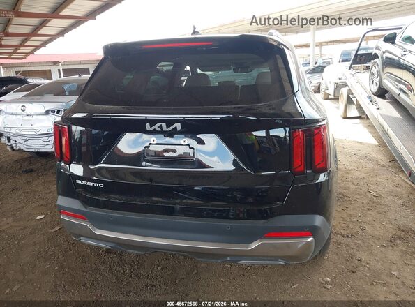 5XYRL4JC1SG369557 2025 KIA SORENTO Black 