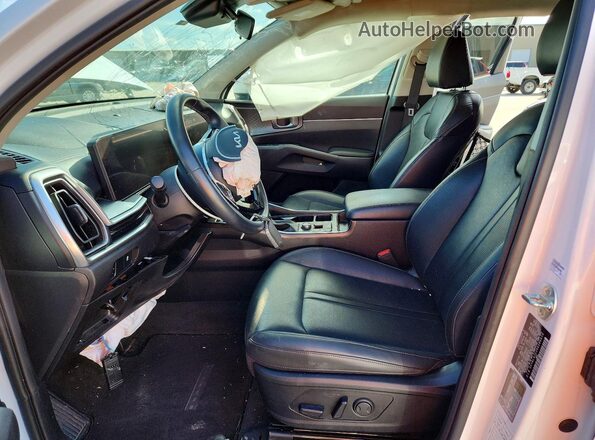 5XYRL4JC2RG286410 2024 KIA SORENTO White Սալոնի դիմացի տեսք