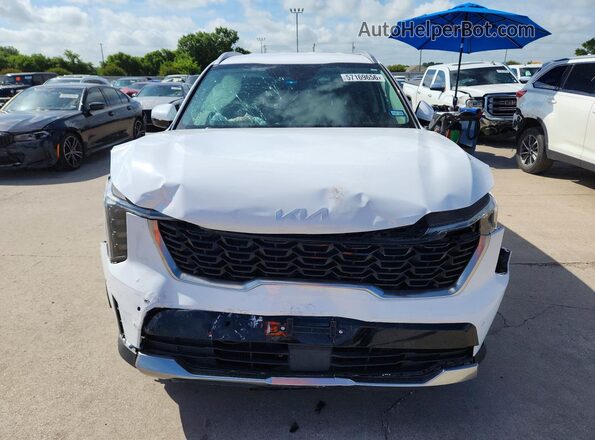 5XYRL4JC2RG286410 2024 KIA SORENTO White Դիմացի տեսք