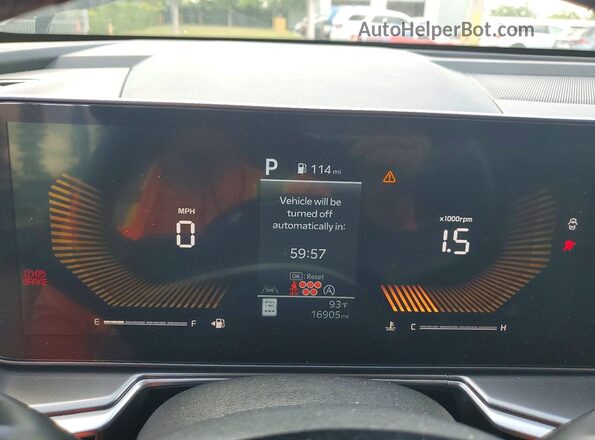 5XYRL4JC2SG316270 2025 KIA SORENTO Gray Widok zestawu wskaźników