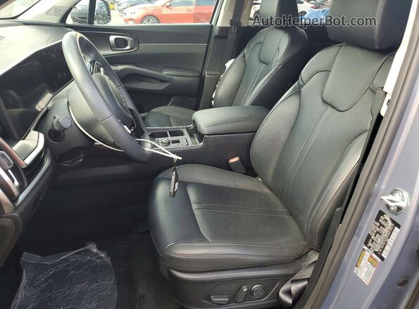 5XYRL4JC2SG316270 2025 KIA SORENTO Gray Widok wnętrza z przodu