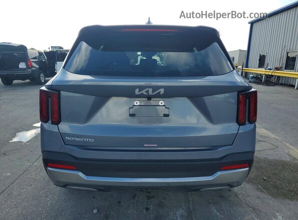 5XYRL4JC2SG332713 2025 KIA SORENTO Blue Вид ззаду