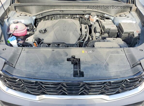 5XYRL4JC2SG332713 2025 KIA SORENTO Blue Вид підкапотного простору