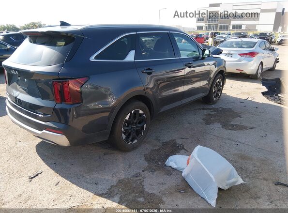 5XYRL4JC2SG347129 2025 KIA SORENTO Black უკანა მარჯვენა