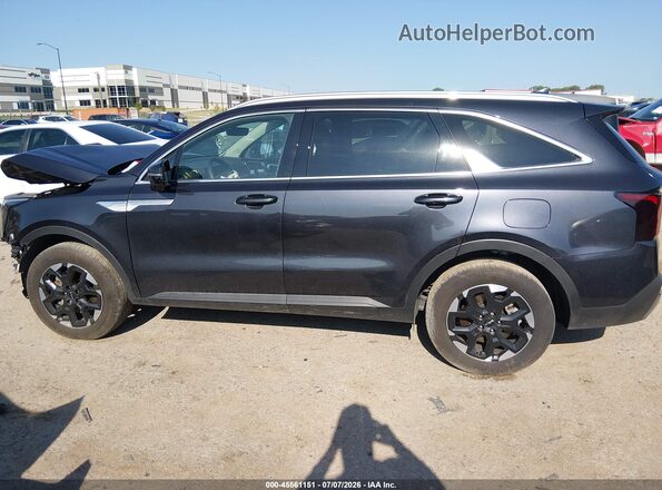 5XYRL4JC2SG347129 2025 KIA SORENTO Black სალონის 360-გრადუსიანი ხედი