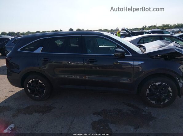 5XYRL4JC2SG347129 2025 KIA SORENTO Black უკანა სალონის ხედი